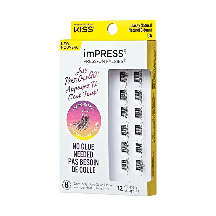 imPRESS Press on Falsies - Classy Natural Cluster Lashes