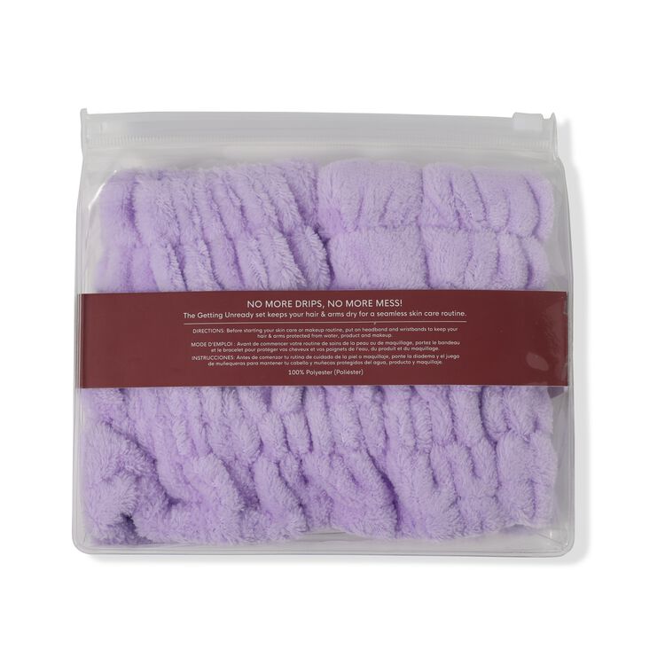 Getting Unready Spa Headband & Wristbands