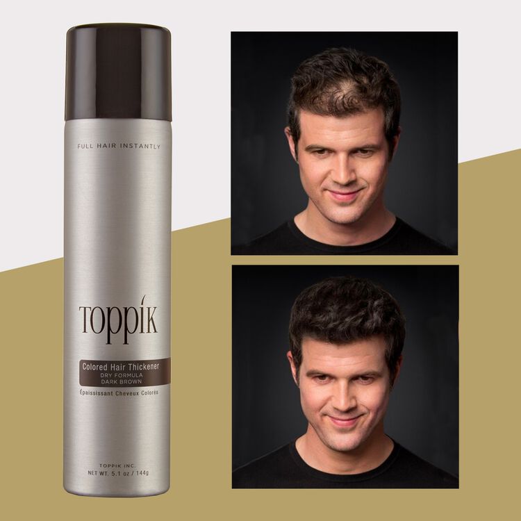 Toppik Colored Hair Thickener Dark Brown
