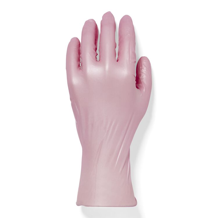 2ct Pink Pearl Aloe Vera Nitrile Gloves