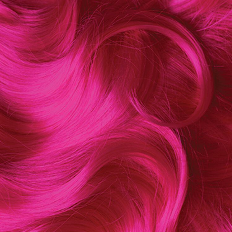 Hot Hot Pink Semi Permanent Cream Hair Color