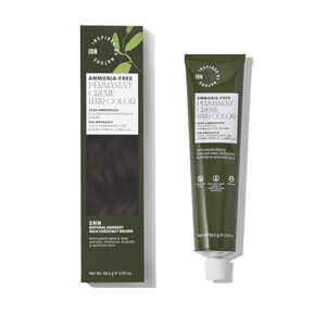 Ammonia-Free Permanent Hair Color Natural Darkest Rich Chestnut Brown 2NN