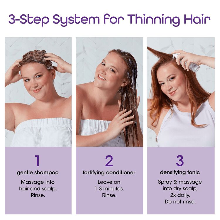 Thinning Hair System 30-Day Starter Kit for Colored/Chemically-Treated Hair