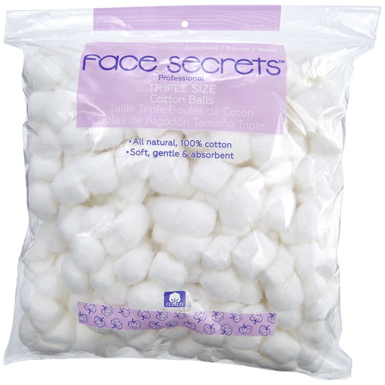  Cotton Balls, Soft Large Cotton Balls for Make-Up