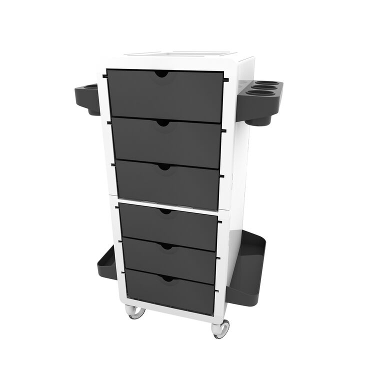 Piu Saloni Llc Publik Trolley Mix White Black