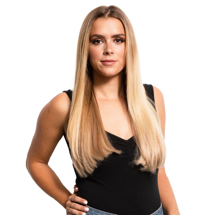 Decoración restaurante Noble Donna Bella 18" Clip In Straight Human Hair Extensions | Sally Beauty