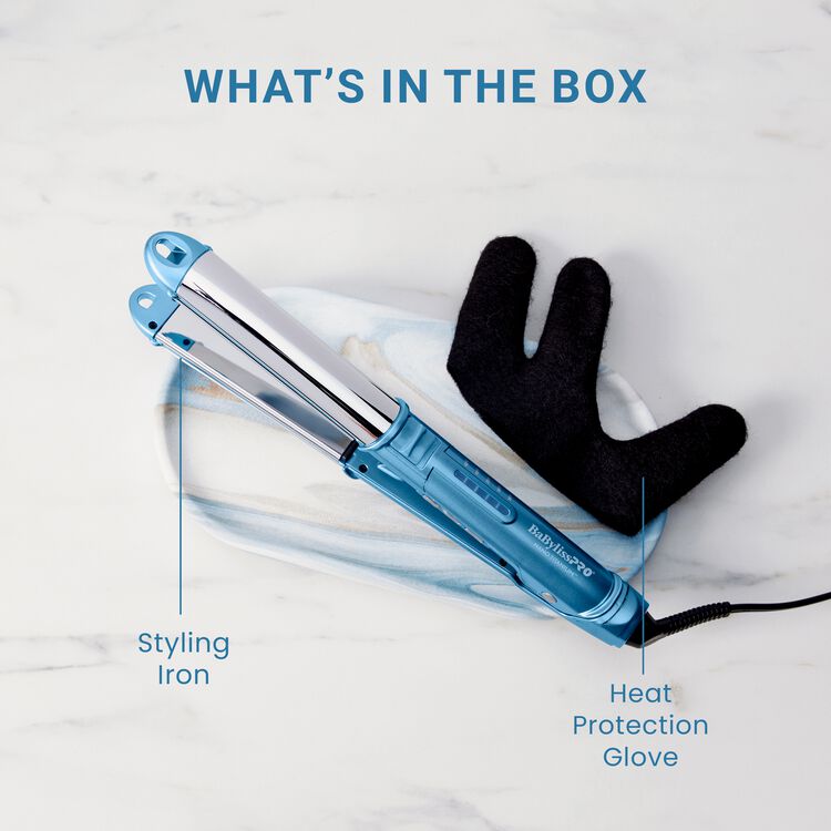 1" Ultra-Sleek Stainless Steel Styling Iron