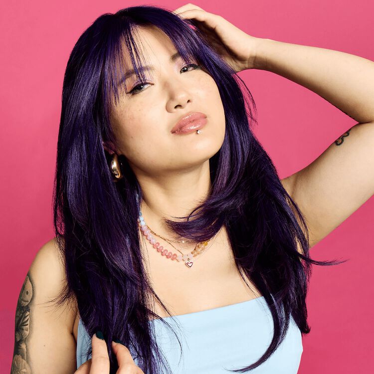 Purple AF Semi Permanent Hair Color 4 oz.