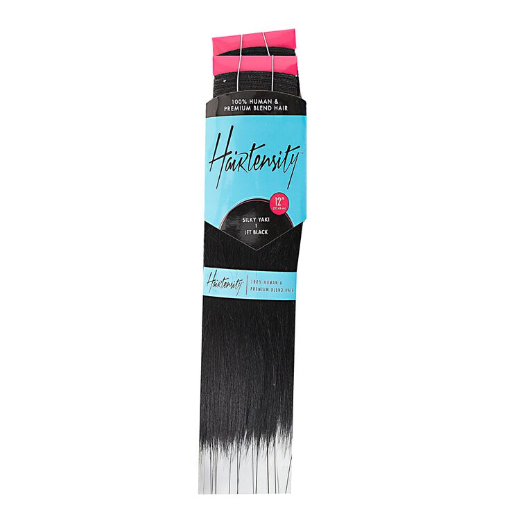 Hairtensity 12 Inch Human & Premium Blend Hair | Weft Hair Extensions |  Sally Beauty