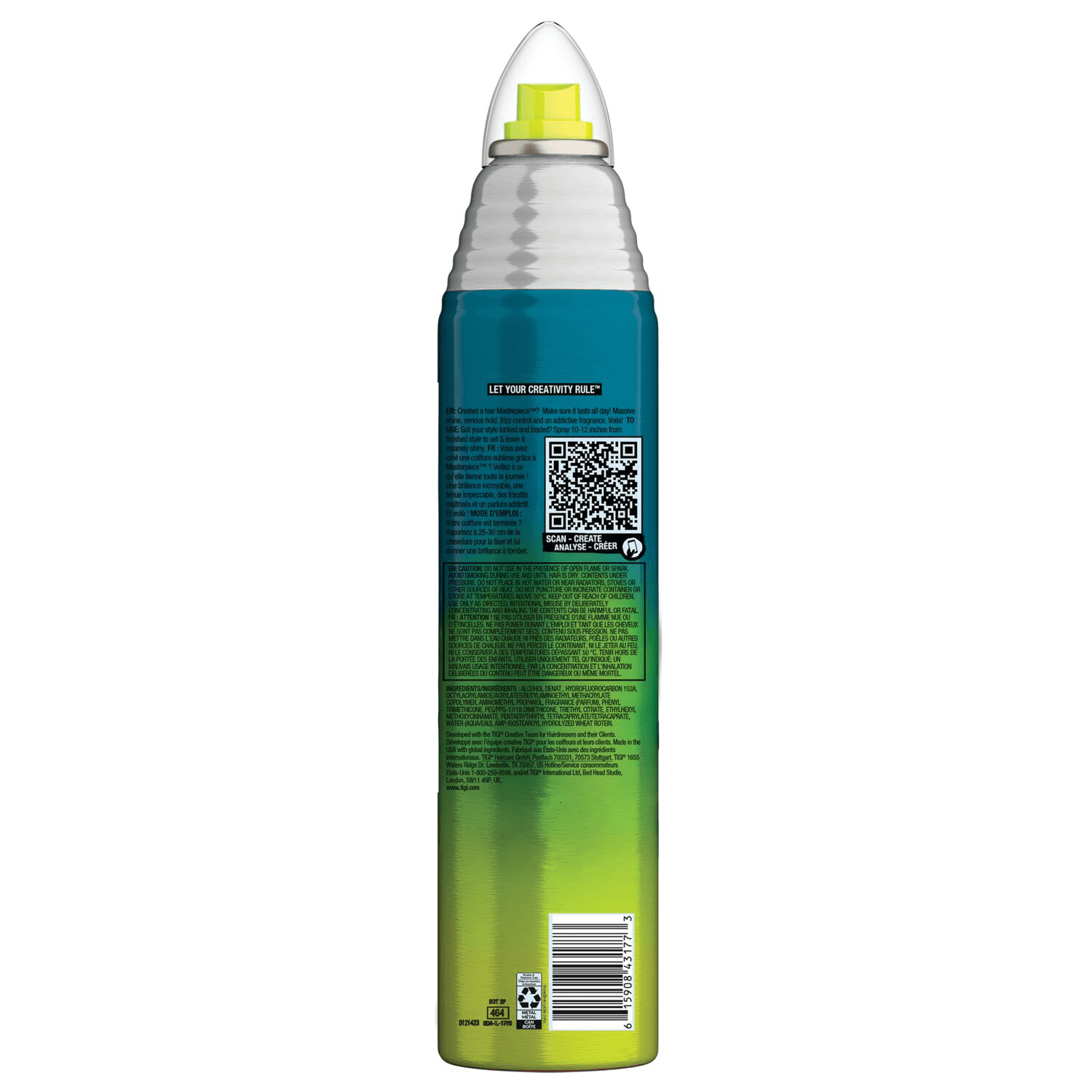 TIGI Masterpiece Hairspray - Thumbnail 3