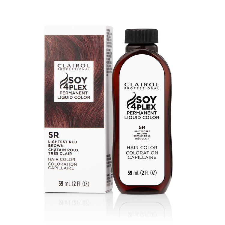 5R Lightest Red Brown Permanent Liquid Hair Color