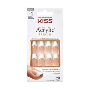 Salon Acrylic French Press-On Nails - Je Taime