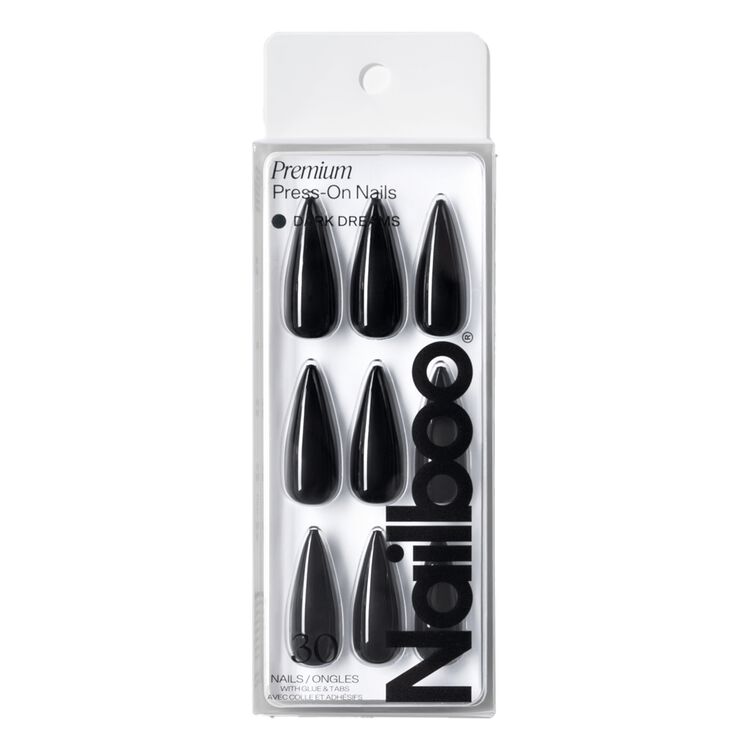 Dark Dreams (Medium Stiletto) Premium Press On Nails