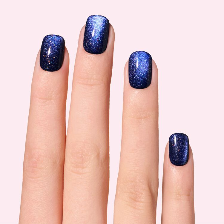 Magic Press Premium Press-On Nails Wish Come Blue