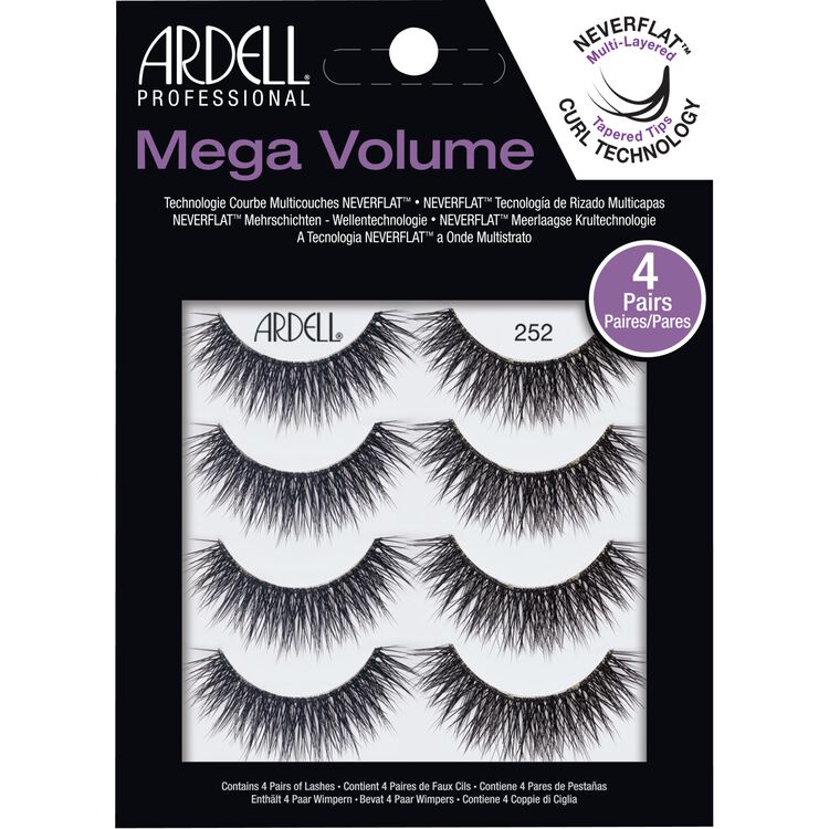 4 Pack Mega Volume 252 Lashes