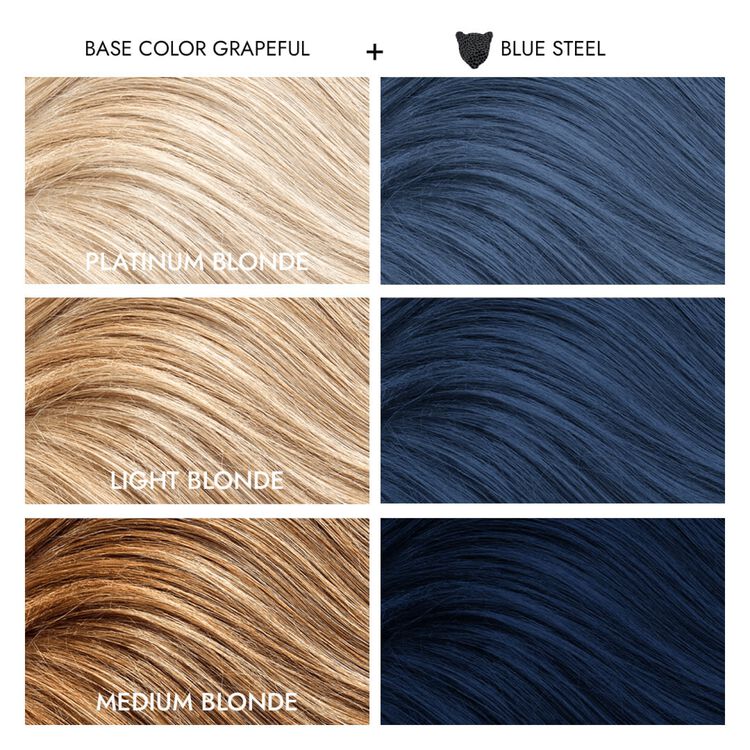 Blue Steel Semi Permanent Conditioning Hair Color
