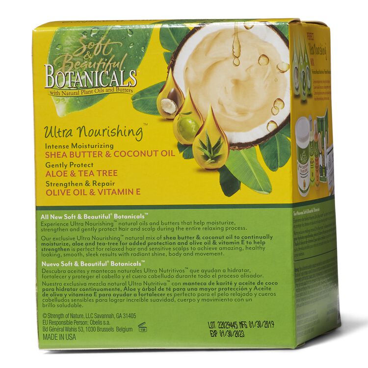 Soft Beautiful Botanicals Regular No Lye Sensitive Scalp Relaxer