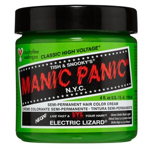 Electric Lizard Semi Permanent Cream Hair Color