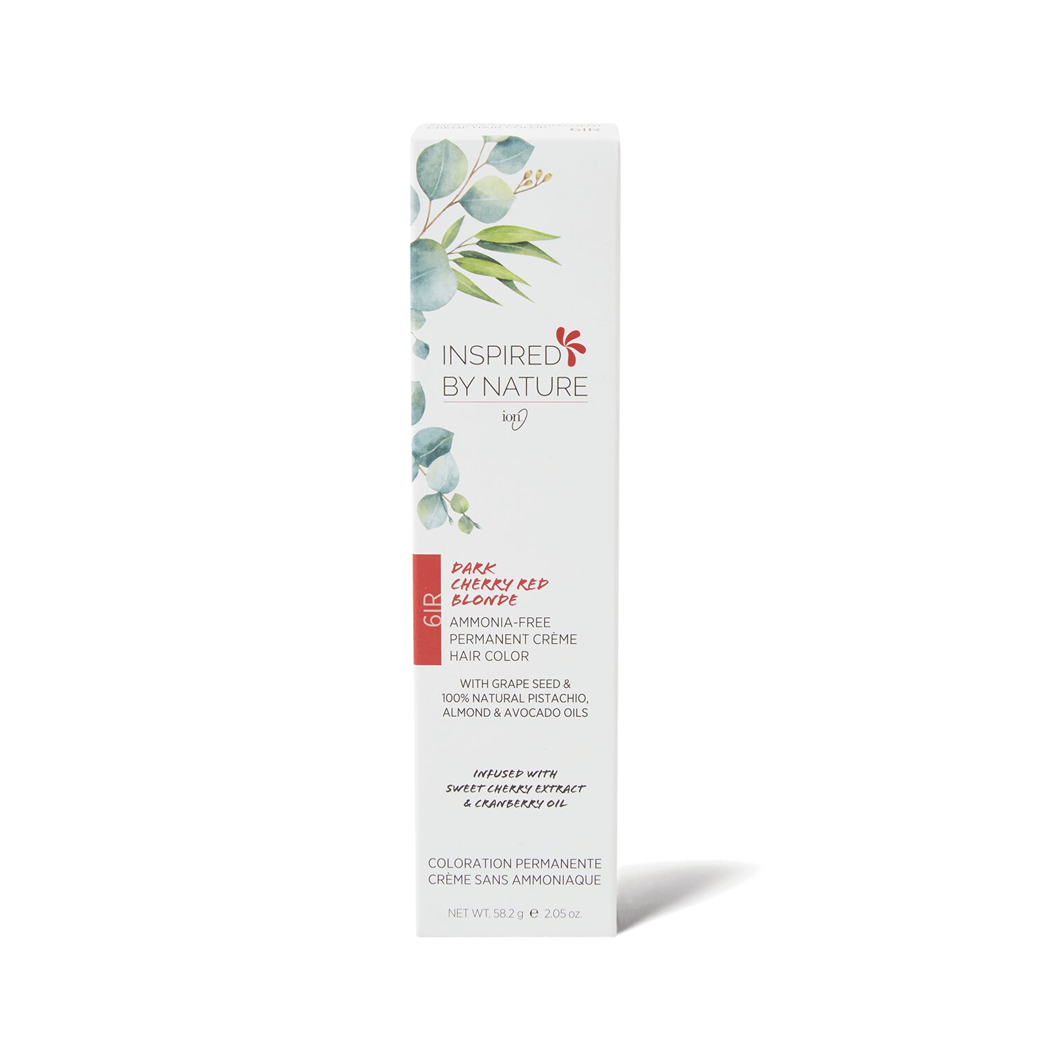 Inspired By Nature Ammonia-Free Permanent Hair Color Dark Cherry Red