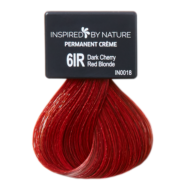 Inspired By Nature Ammonia-Free Permanent Hair Color Dark Cherry Red Blonde  6IR | Permanent Hair Color | Sally Beauty