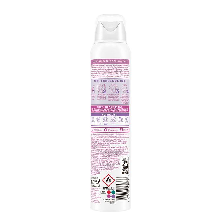 Touch Activated Dry Shampoo
