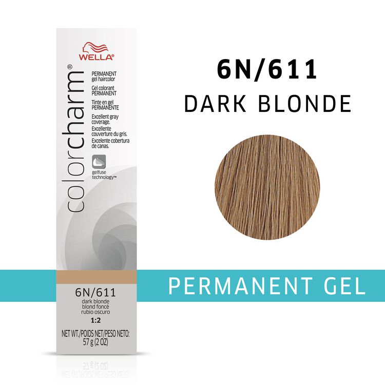 Dark Blonde colorcharm Gel Permanent Hair Color