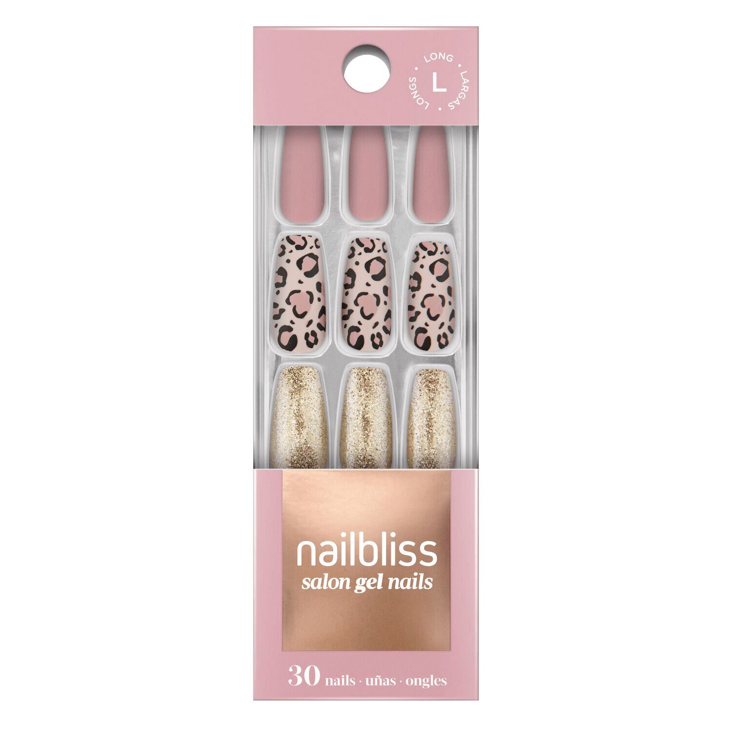 Dashing Diva Lovely Leopard Gel Nail Kit nail bliss