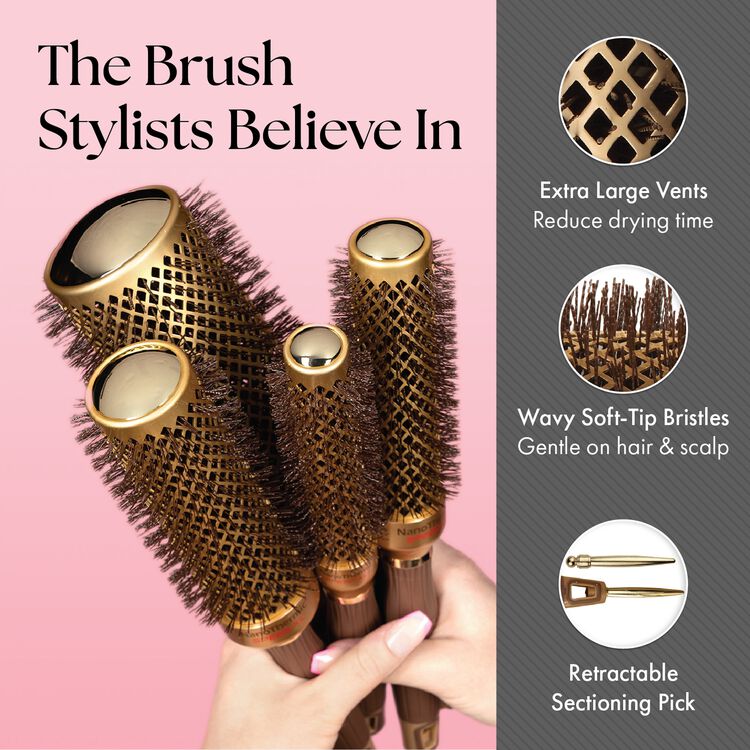 NanoThermic Ceramic + Ion Thermal Speed XL Brush 1 3/4 Inch