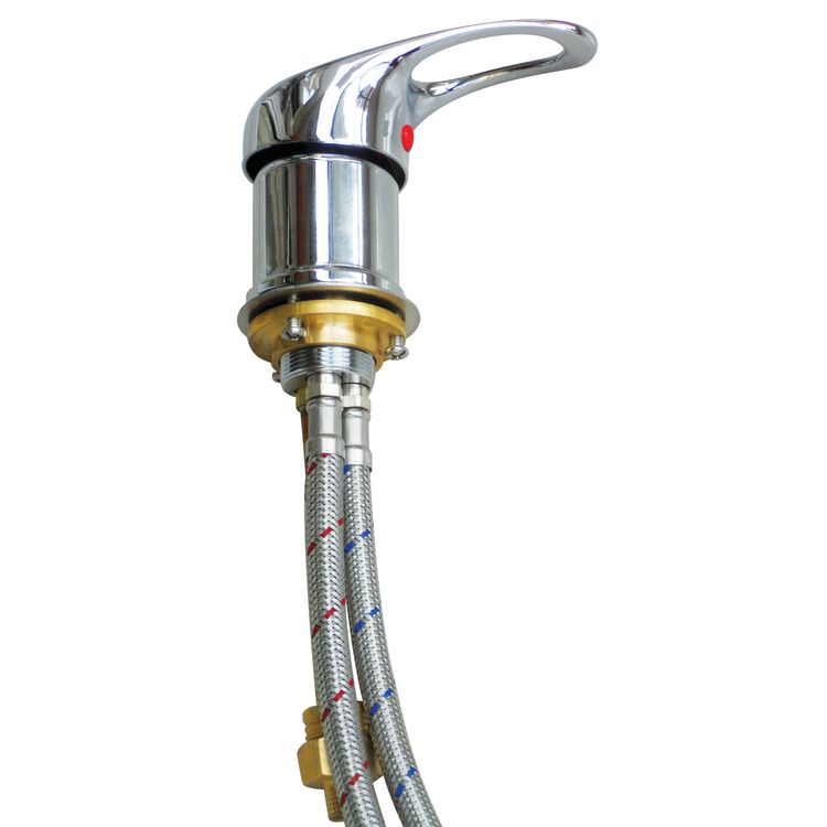 Chrome Universal Single Handle Fixture