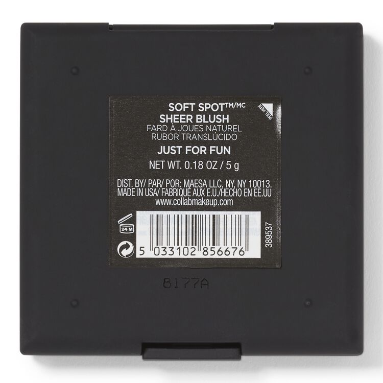 Soft Spot Sheer Blush Just for Fun