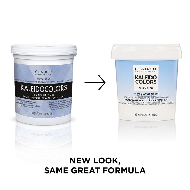 Blue Powder Lightener Tub