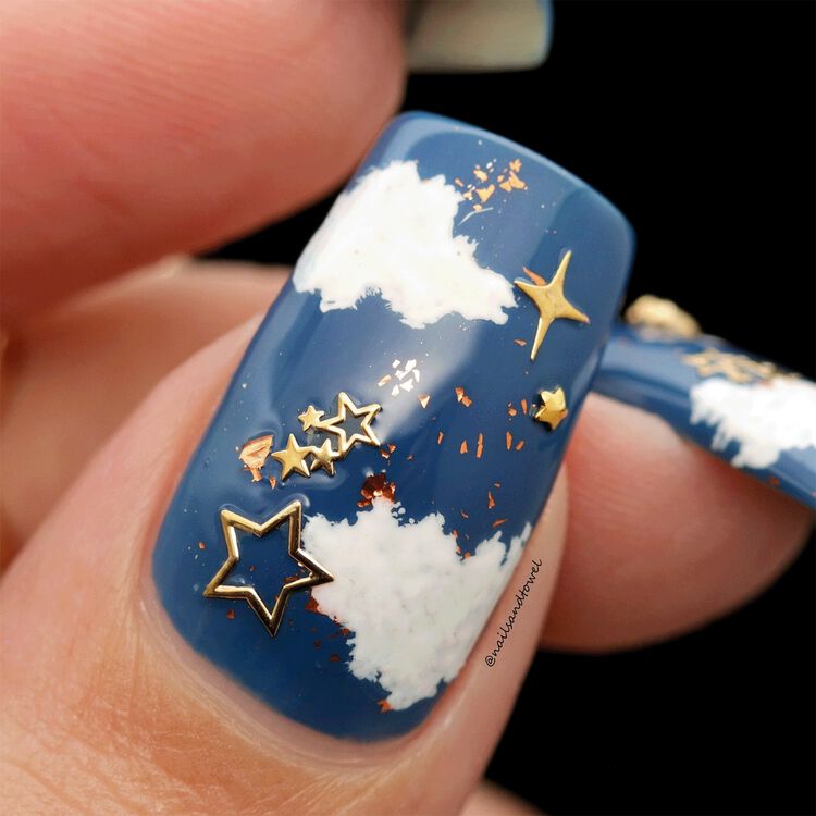Nail Art Studs Dreamy Celestial Stud Mix