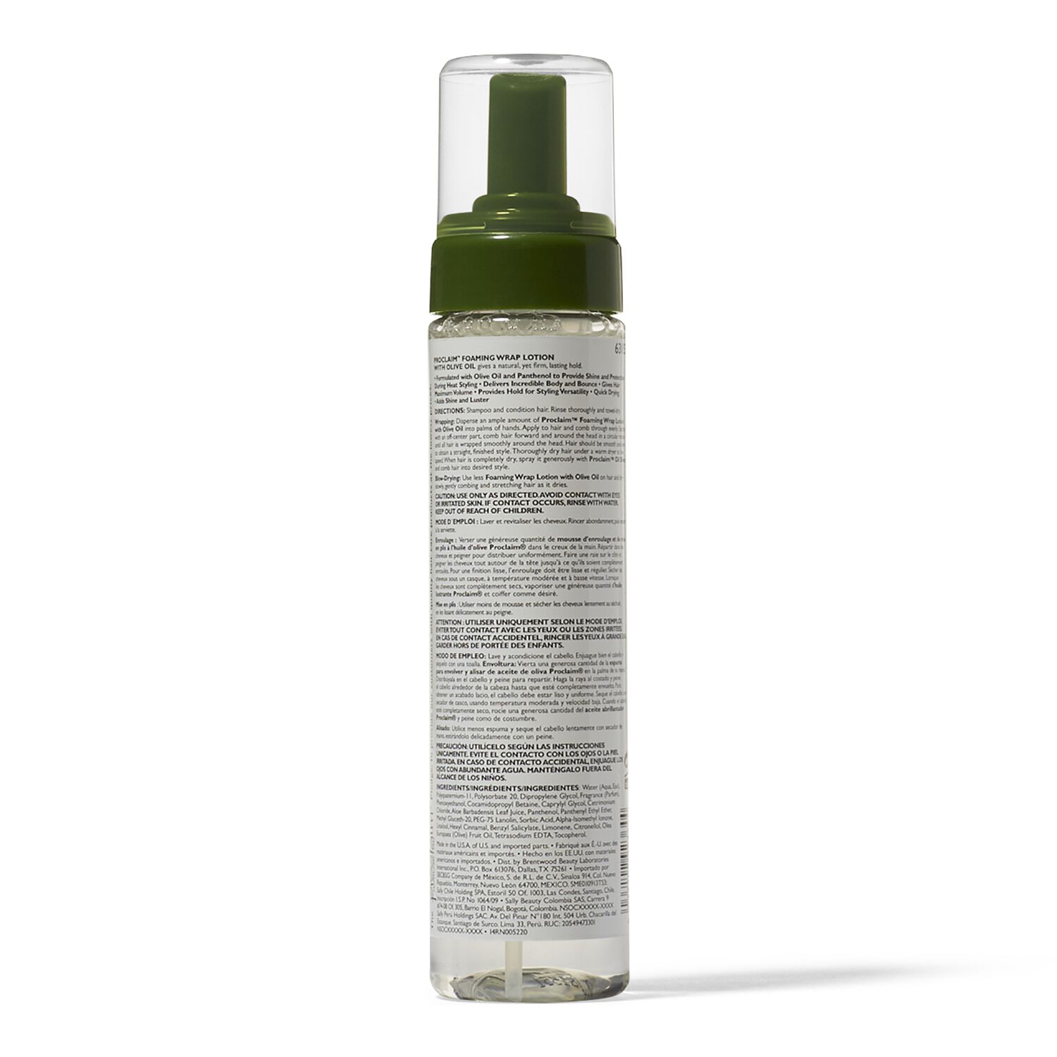 Proclaim Olive Oil Foaming Wrap Lotion Styling Products Textured Hair Sally Beauty