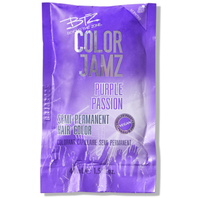 Beyond the Zone Color Jamz Singles Purple Passion Semi Permanent Hair