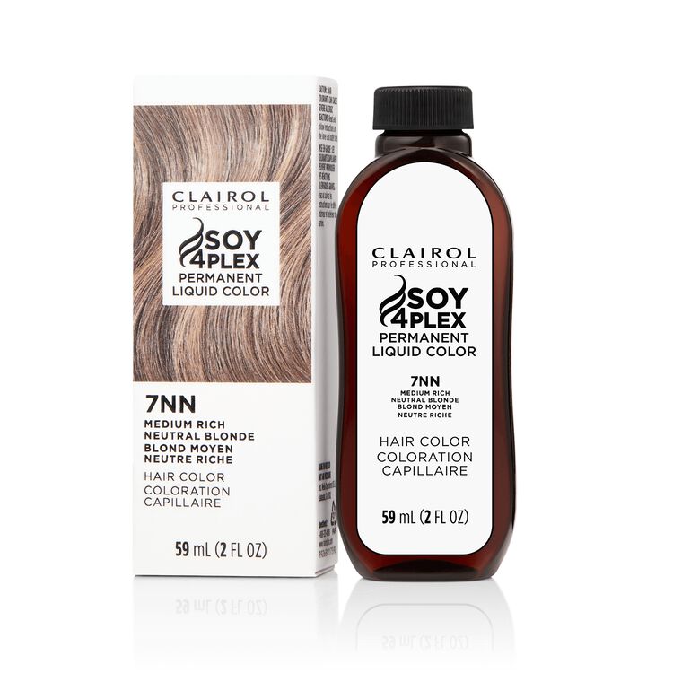 7NN Medium Rich Neutral Blonde Permanent Liquid Hair Color
