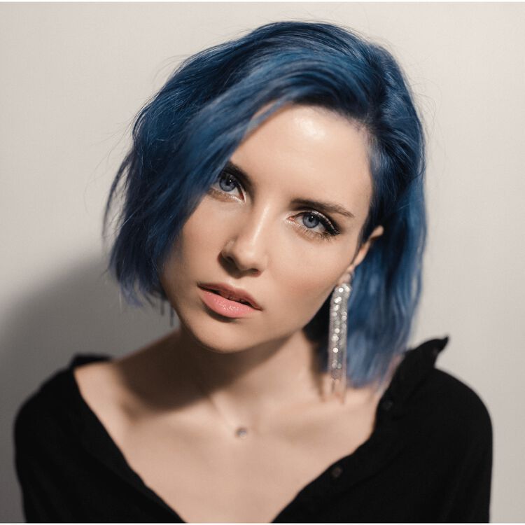 Semi-Permanent Hair Color Blue Agave