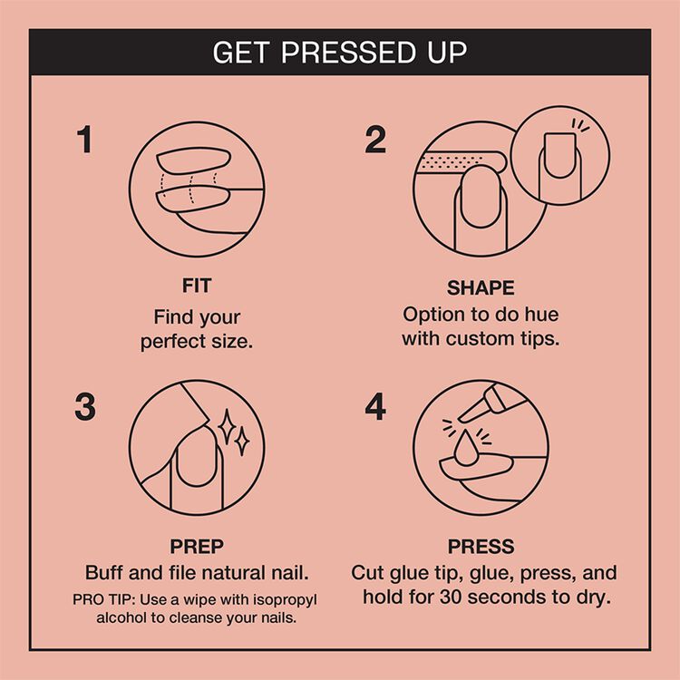 OPI Fluent In French Press-On Nails