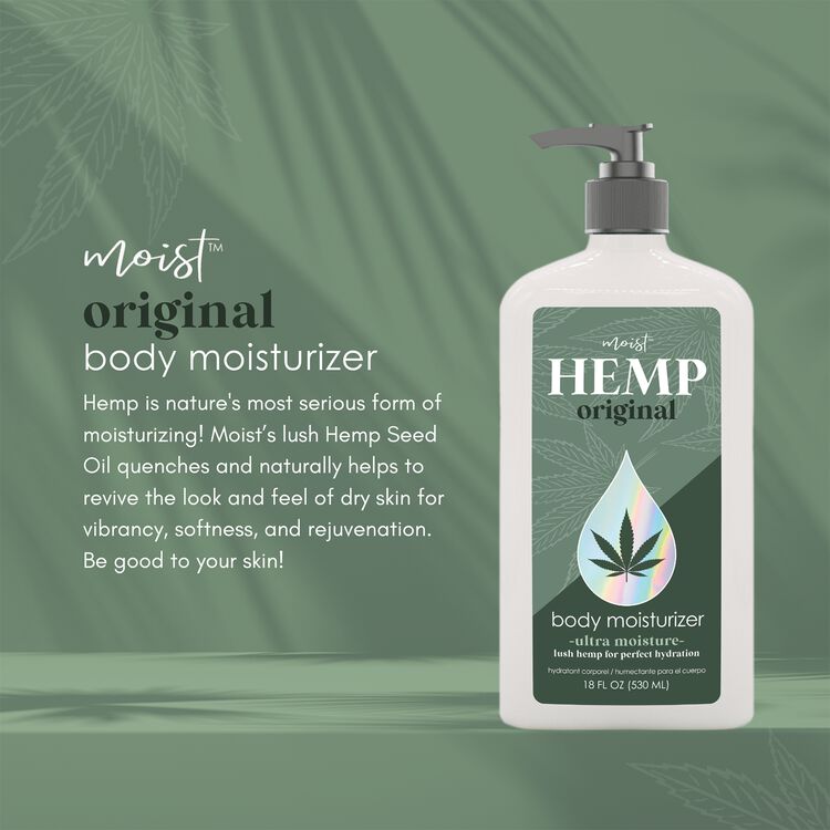 Moist Hemp Body Moisturizer 18 oz.