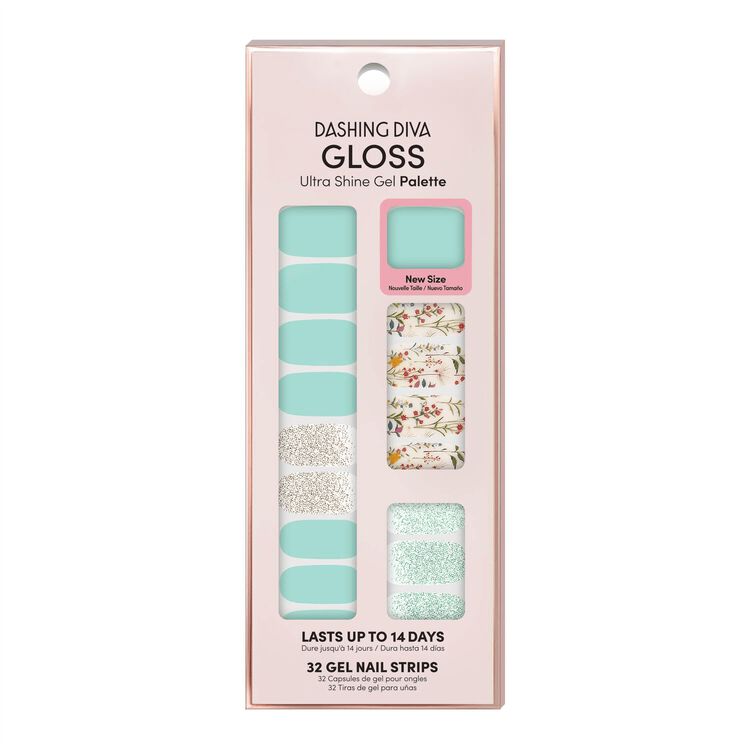 Dashing Diva A New Leaf Ultra Shine Gel Strips Press On Nail Kits Sally Beauty