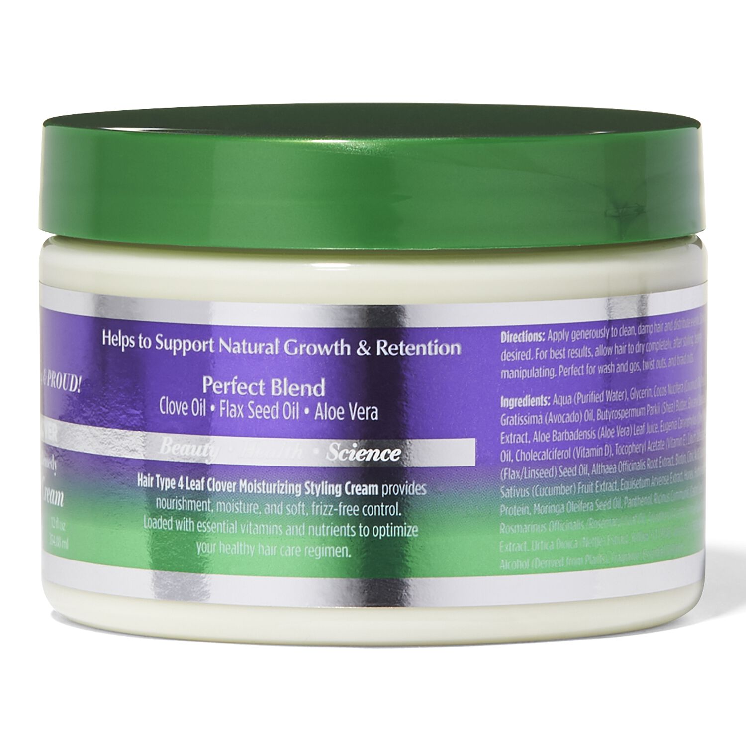 The Mane Choice Hair Type 4 Leaf Clover Moisturizing Styling Cream, 12