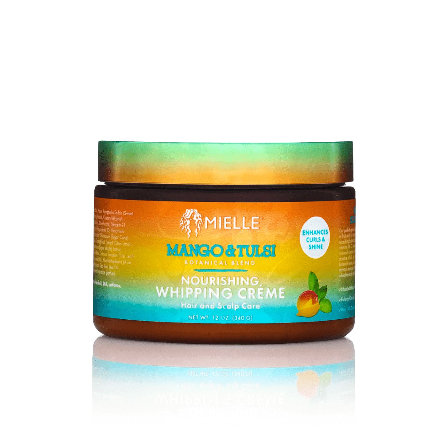 Mielle Mango & Tulsi Nourishing Whipping Crème 12 Oz | Textured Hair
