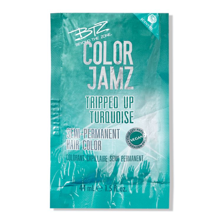 Beyond The Zone Color Jamz Singles Tripped Up Turquoise Semi Permanent Hair Color Sally Beauty