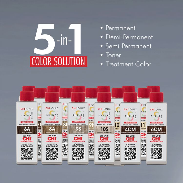 Ionic Shine Shades 6N Light Brown