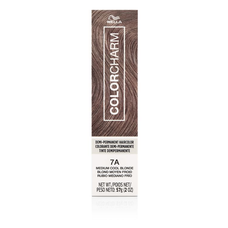 7A Medium Cool Blonde Demi Permanent Cream Hair Color