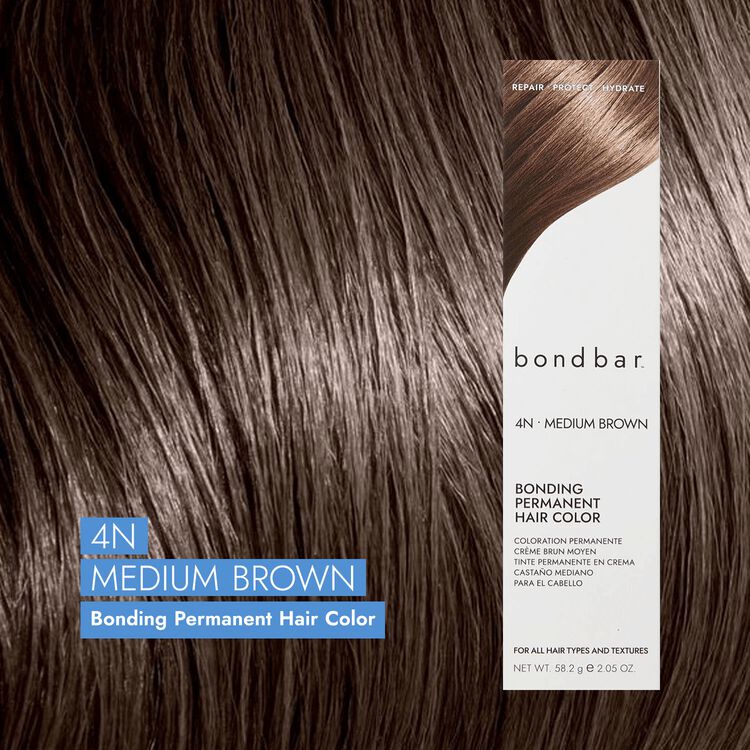 4N Medium Brown Bonding Permanent Crème Hair Color