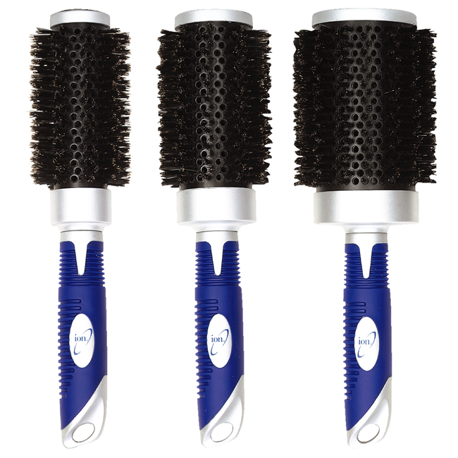 Ceramic Round Boar Bristle Brush