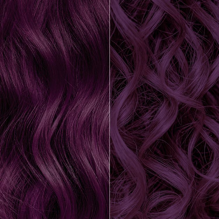 Ammonia-Free Permanent Hair Color Medium Plum 5VV