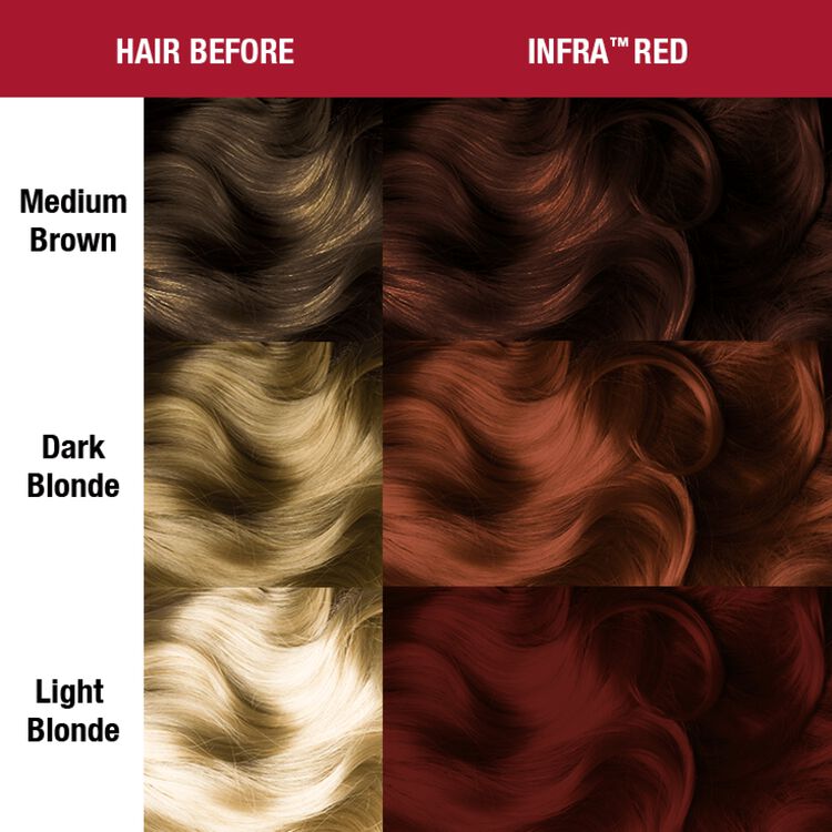 Infra Red Semi Permanent Cream Hair Color