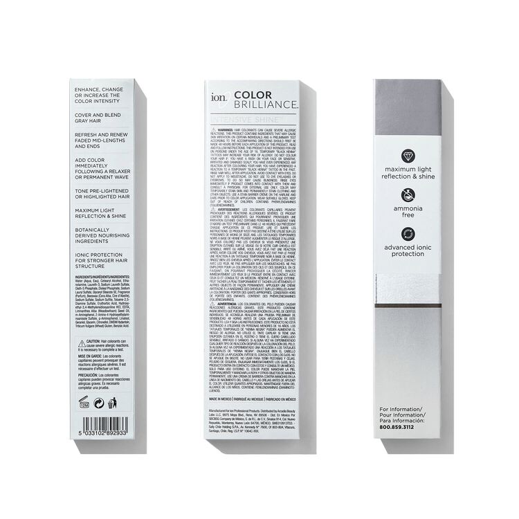 Brilliant Grey 5NAV Dark Graphite Demi Permanent Crème Hair Color