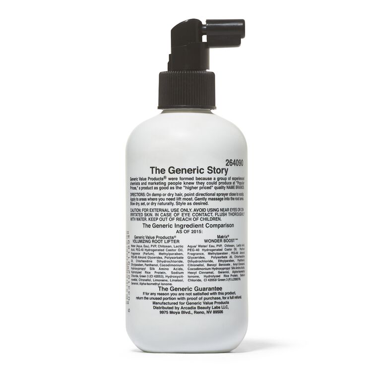 Volumizing Root Lifter Compare to Matrix Wonder Boost